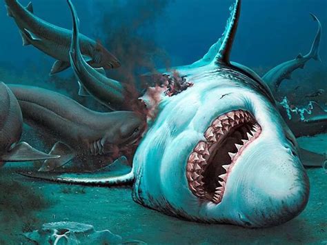 megalodon shark real photos
